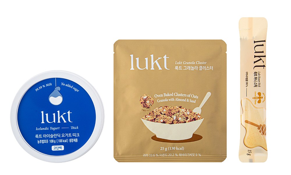 Rukteu Aseulrandik Yogurt Ttikeu 100 g + Heoni Stick 15 g + Geuraenolra Keulreoseuteo 25 g, 140 g, 1 Set (룩트 아이슬란딕 요거트 띠크 100g + 허니스틱 15g + 그래놀라 클러스터 25g, 140g, 1세트)