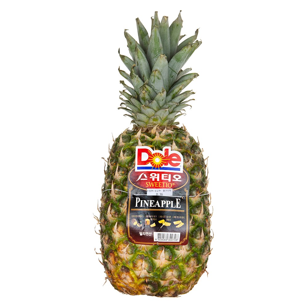 Seuwitio Pineapple Teukdae , 2.1 kg, 1 Pack (스위티오 파인애플 특대, 2.1kg, 1개)