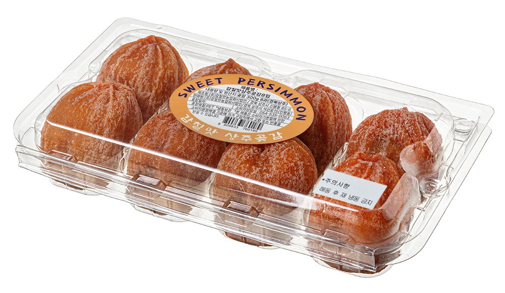Persimmon Chil Flavor Sangju Got Persimmon ( Frozen ), 300 g(8 Pack ), 1 Pack (감칠맛 상주 곶감 (냉동), 300g(8입), 1개)