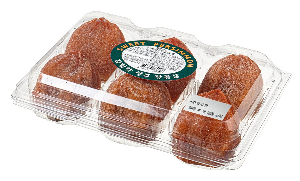 Persimmon Chil Flavor Sangju King Got Persimmon ( Frozen ), 320 g(6 Pack ), 1 Pack (감칠맛 상주 왕곶감 (냉동), 320g(6입), 1개)