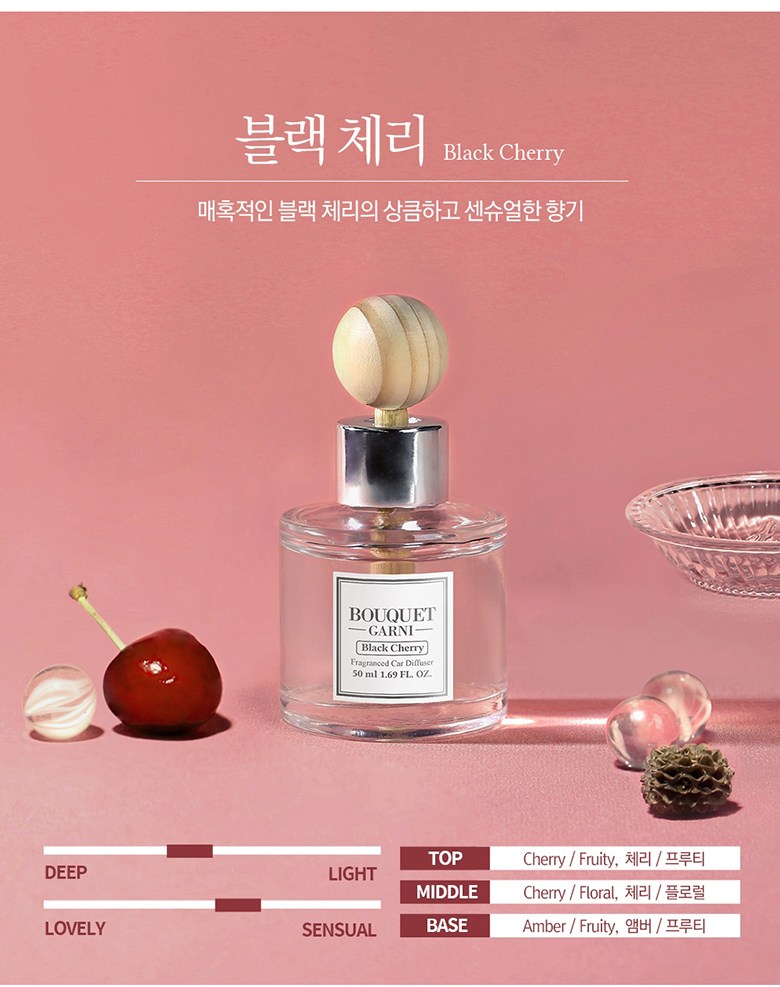 Bukereuni Peuregeureonseudeu Charyangyong Dipyujeo 50 ml, Soft Cotton , 2 Pack (부케가르니 프레그런스드 차량용 디퓨저 50ml, 소프트코튼, 2개)