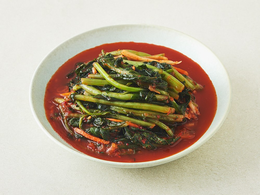 Sheets Guncha Kimchi Jingyeong Yeolmu Kimchi , 1.5 kg, 1 Pack (장군차김치 진경 열무김치, 1.5kg, 1개)