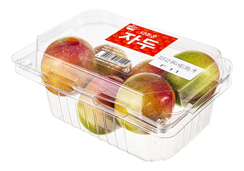 Dajoeun Gimcheon Plum (4~6 Pack ), 300 g, 1 Pack (다조은 김천 자두(4~6입), 300g, 1팩)