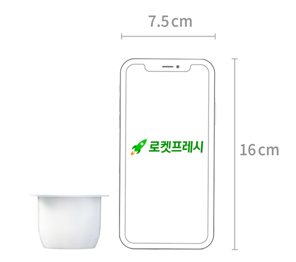 Pulmuone Danon Aektibia Strawberry 80 g x 4 Pack + Peach 80 g x 4 Pack , 8 Pack , 1 Set (풀무원다논 액티비아 딸기 80g x 4개 + 복숭아 80g x 4개, 8개입, 1세트)