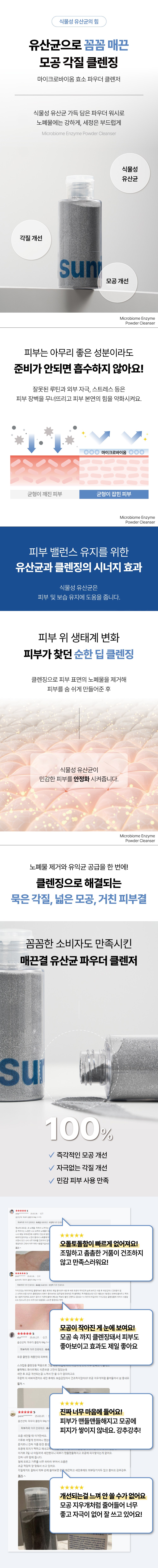 Sseonikon Makeubaom Hyoso Powder Cleanser , 1 Pack , 64 g (써니콘 마이크로바이옴 효소 파우더 클렌저, 1개, 64g)