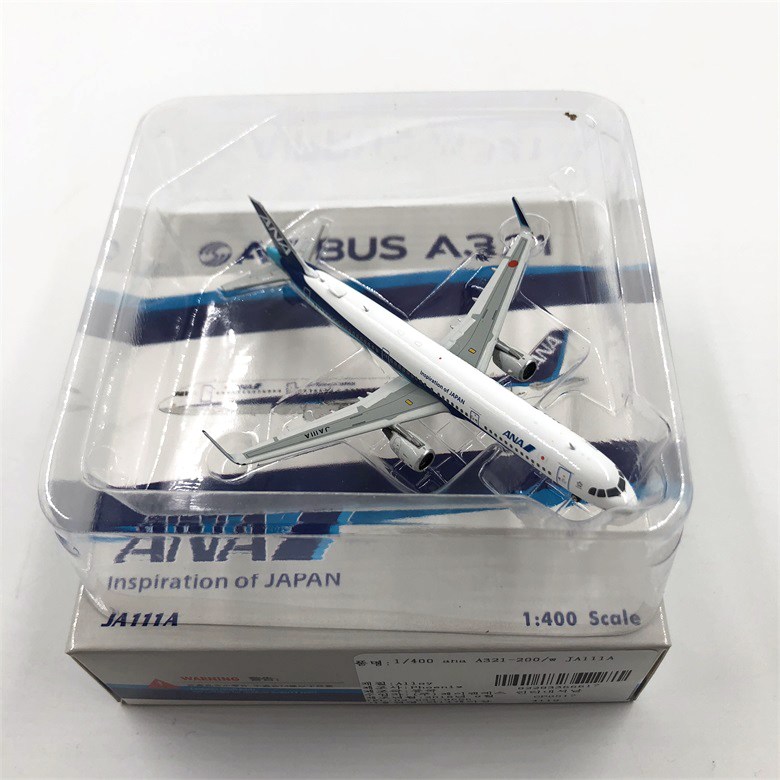 Phoenix飛機模型1/400 ana A321-200/w JA111A, 混色- 交通工具模型| 酷澎