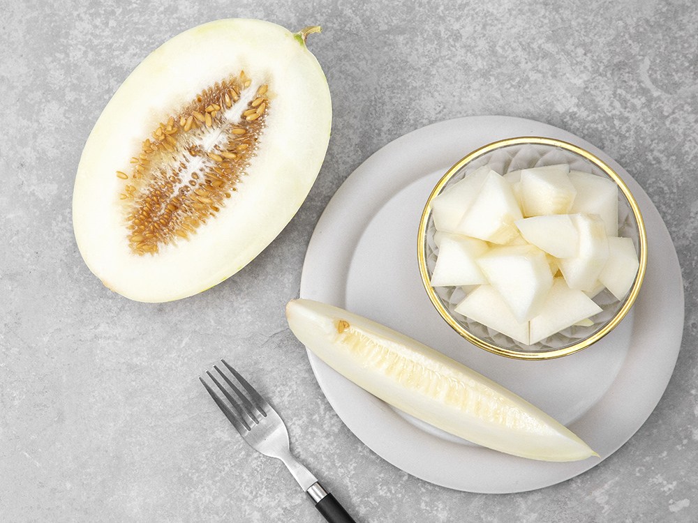 Baekja Melon , 1.1 kg, 1 Pack (백자멜론, 1.1kg, 1개)