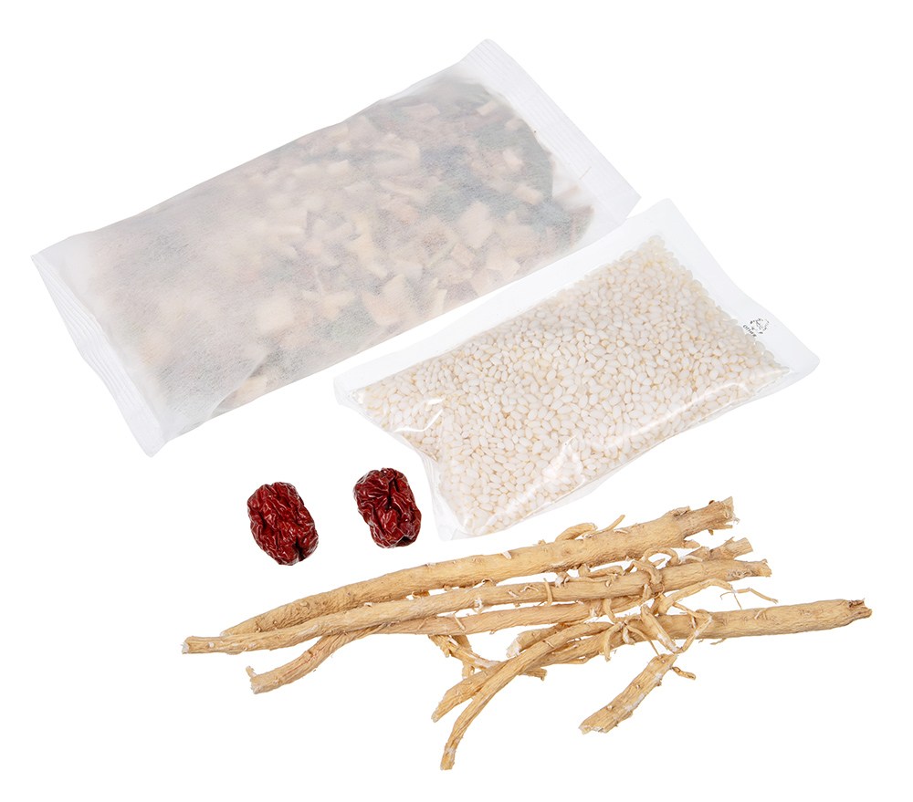 Momaejohwa All-in-One Glutinous Rice Samgyetangjaeryo , 200 g, 1 Pack (몸애조화 올인원 찹쌀삼계탕재료, 200g, 1개)