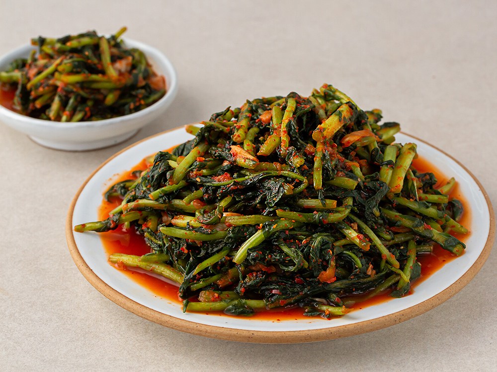 Nonghyup Seon Sheets Asanmalkeunyeolmu Kimchi , 1.5 kg, 1 Pack (농협 선장 아산맑은열무김치, 1.5kg, 1개)