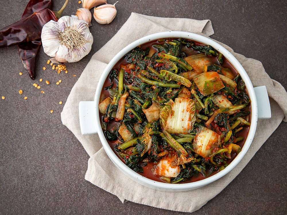 Sinyeongsikpum Jeongdameun Yeolmu Kimchi , 2 kg, 1 Pack (신영식품 정담은 열무김치, 2kg, 1개)