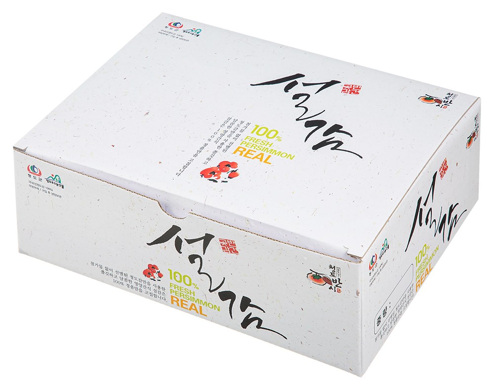 Seol Persimmon Persimmon Malraeng Teukpum 10 Pack , 600 g, 1 Box (설감 감말랭이 특품 10개입, 600g, 1박스)