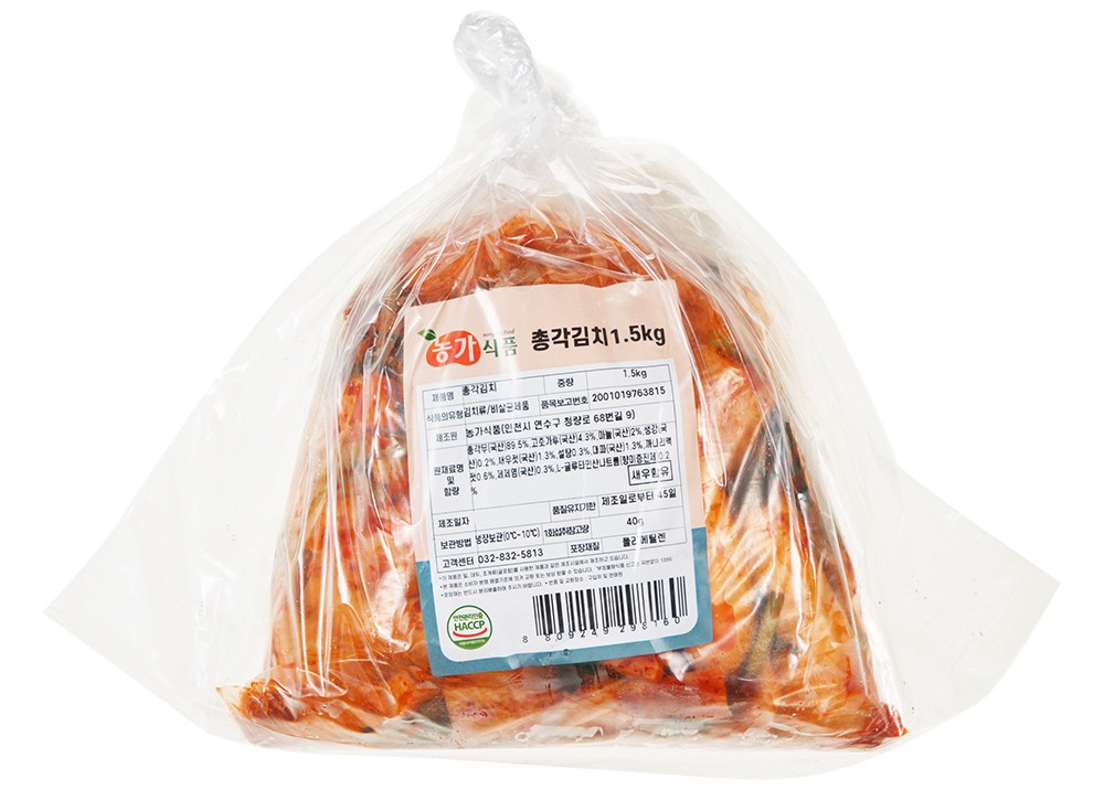 Nongsikpum Chonggak Kimchi (농가식품 총각김치)