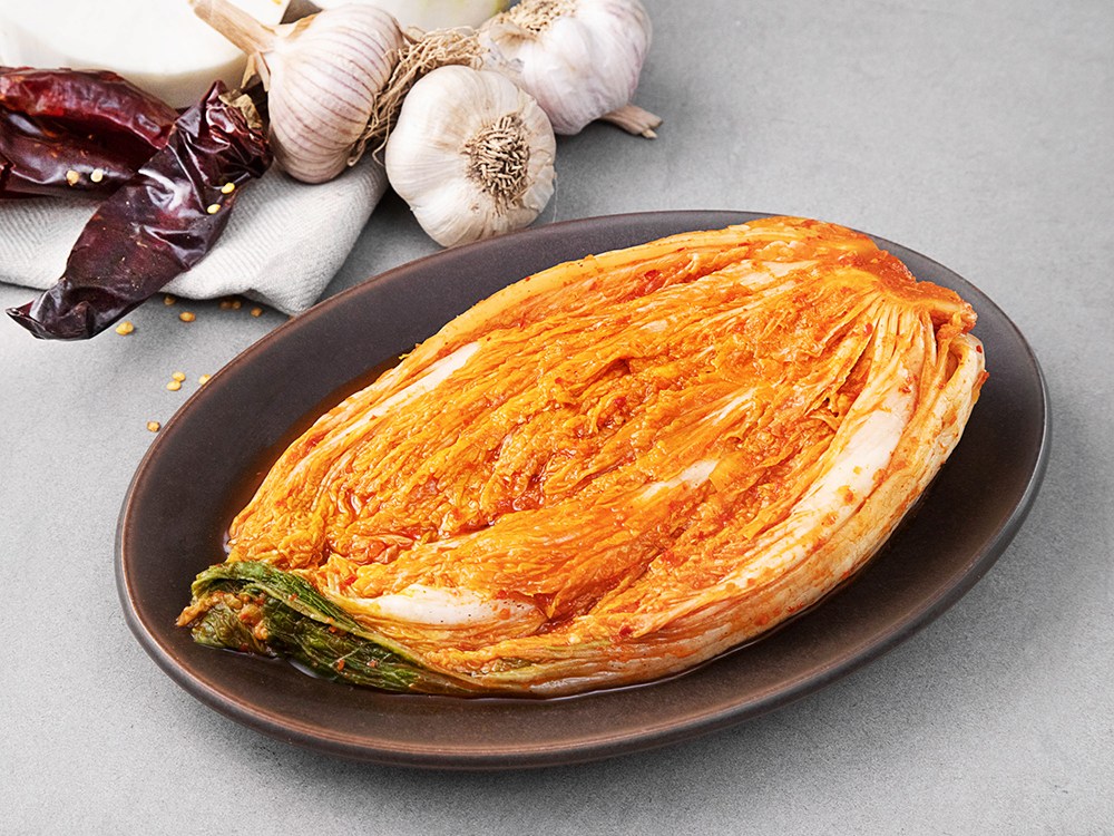 Mi Whole Napa Kimchi , 900 g, 1 Pack (일미 포기김치, 900g, 1개)