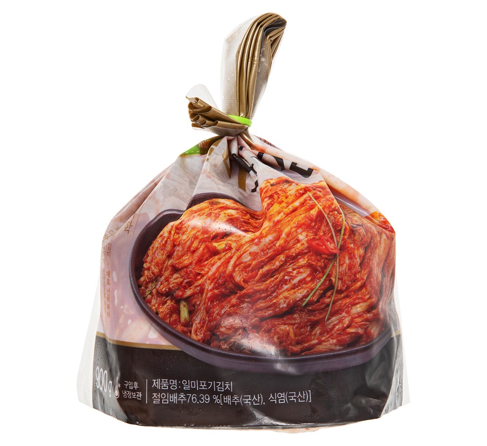 Mi Whole Napa Kimchi , 900 g, 1 Pack (일미 포기김치, 900g, 1개)