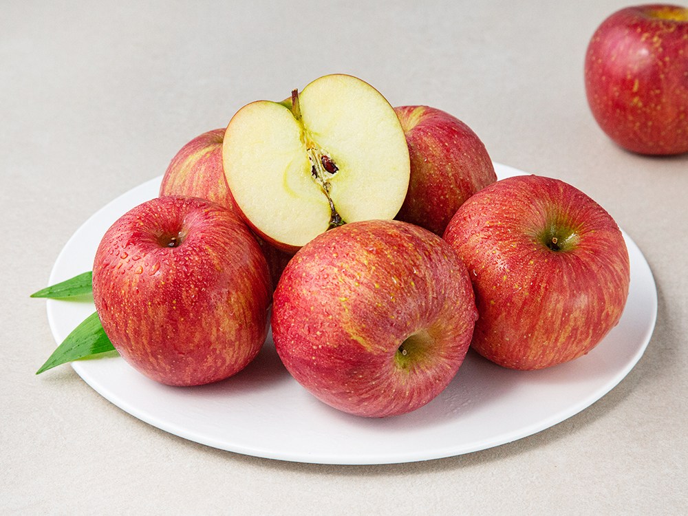 Peuresyain Apple , 1 kg( So , 6 Pack Nae ), 1 Bag (프레샤인 사과, 1kg(소과, 6입내), 1봉)
