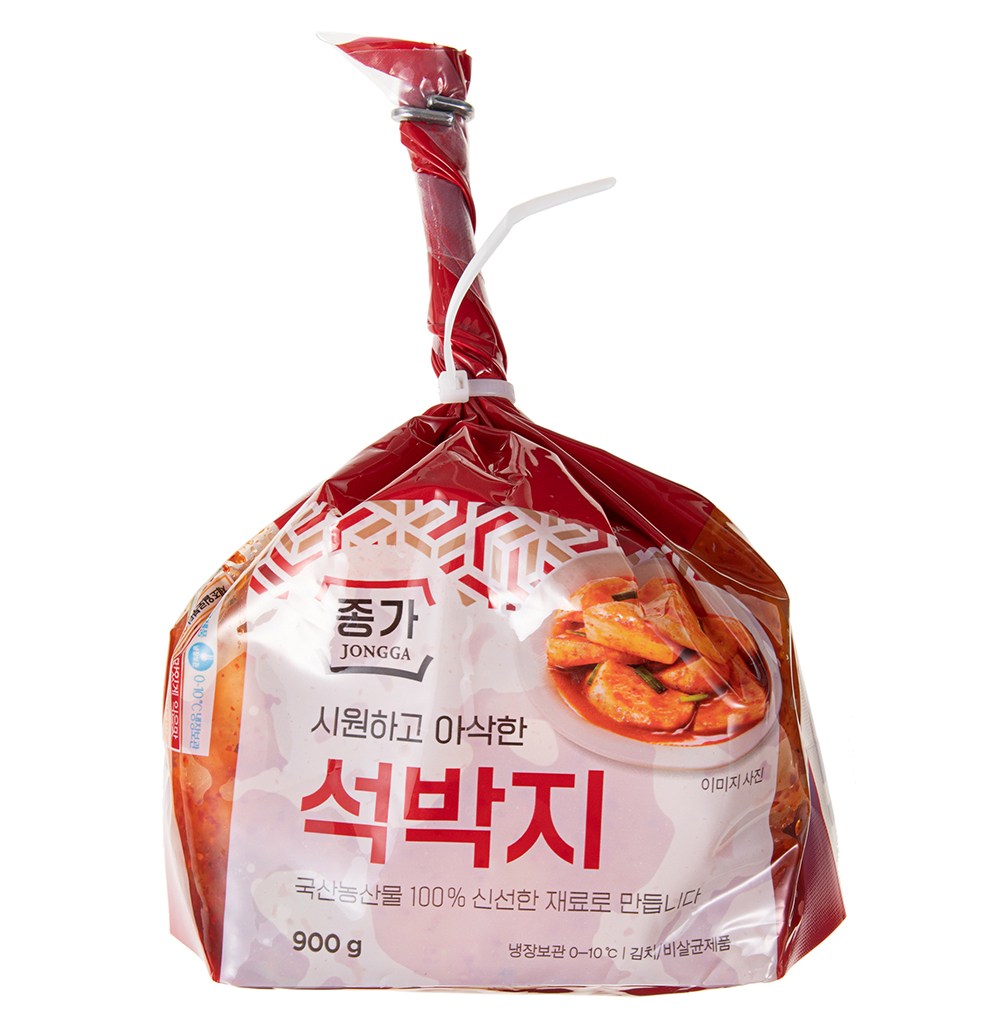 Daesang Jongga Seokbakji , 2 Pack , 900 g (대상 종가 석박지, 2개, 900g)