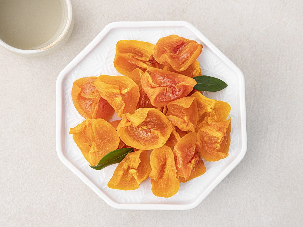 Persimmon Joheunnal GAP Injeung Persimmon Malraeng ( Frozen ), 300 g, 1 Pack (감좋은날 GAP 인증 감말랭이 (냉동), 300g, 1개)