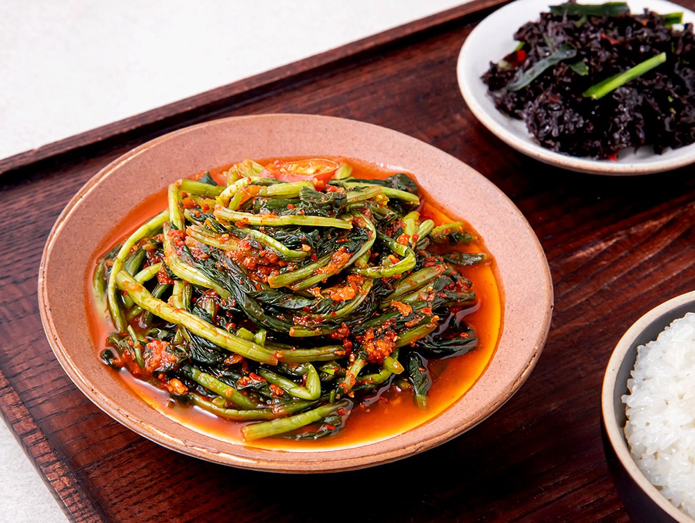 Guk Nonghyup Kimchi Yeolmu Kimchi , 500 g, 1 Pack (한국농협김치 열무김치, 500g, 1개)