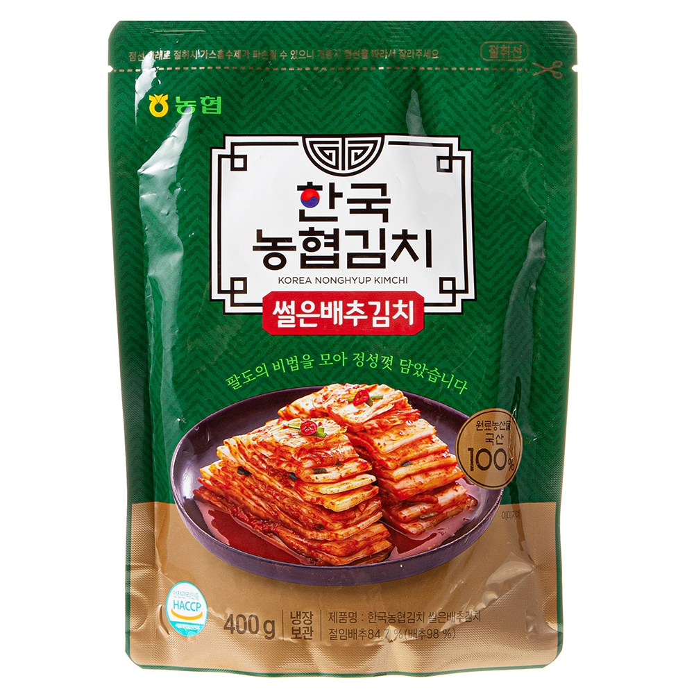 Guk Nonghyup Kimchi Sseoleun Pear Chu Kimchi (한국농협김치 썰은배추김치)