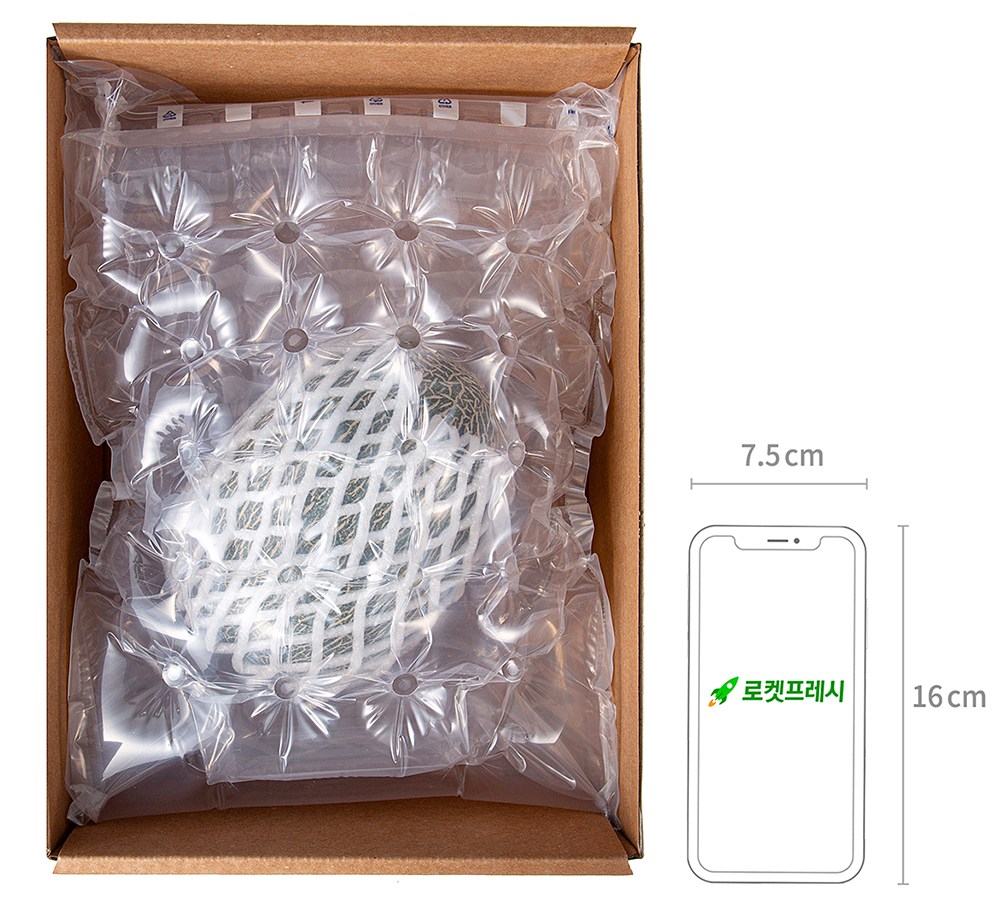 Ajuma Sanjijiksong Goryeong Green Hami Meron , 1.1 kg, 1 Box (아주마 산지직송 고령 그린 하미과 메론, 1.1kg, 1박스)