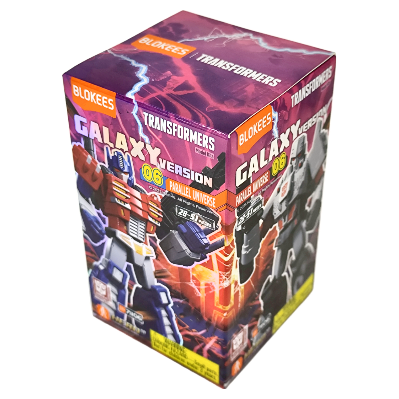 BLOKEES 布魯可變形金剛可動積木公仔群星版第六彈, 變形金剛, 1盒