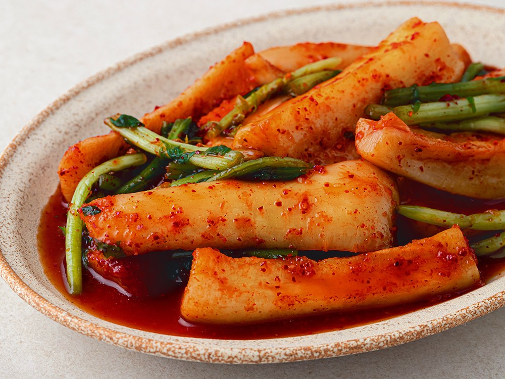 Yesodam Teuk Chonggak Kimchi , 1 kg, 1 Pack (예소담 특 총각김치, 1kg, 1개)
