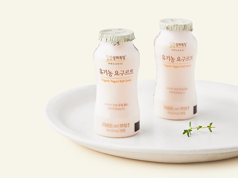 Sangha Farm Masi Organic Yogureuteu , 100 ml, 1 5 Pack Pack , 1 Pack (상하목장 마시는 유기농 요구르트, 100ml, 15개입, 1개)