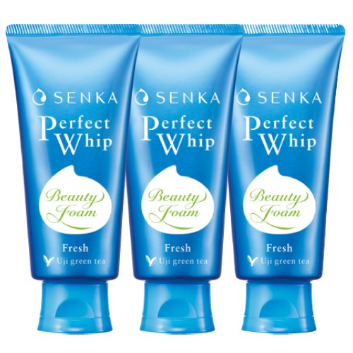 Senka Perfect Hwip Peuresi Cleansing Foam , 100 g, 3 Pack (센카 퍼펙트 휩 프레시 클렌징 폼, 100g, 3개)