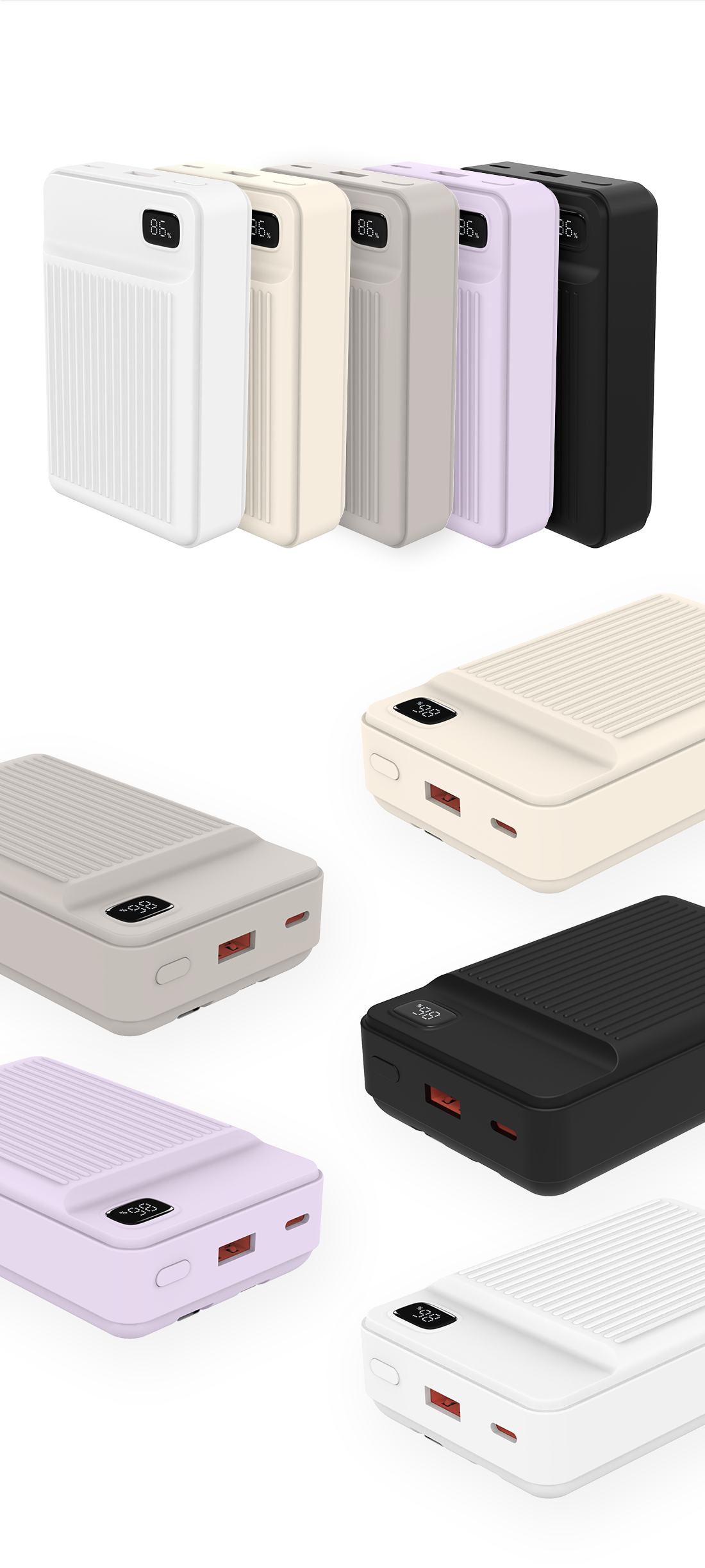 Bauato Packets Ketswil Gosok Pack Chulryeok Cable Chehyeong Mini Large Size Nanyeon Bojo Pear Teori 20000 mAh USB-C Aepeul 8 Pin PD 22.5 W, Abori (바우아토 포켓쉴 고속 입출력 케이블 일체형 미니 대용량 난연 보조배터리 20000mAh C타입 애플8핀 PD 22.5W, 아이보리)
