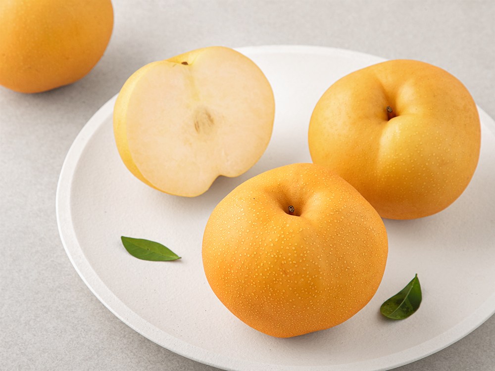 Naju GAP Sweetness Seonbyeol Pear , 2 kg(3~4 Pack ), 1 Bag (나주 GAP 당도선별 배, 2kg(3~4입), 1봉)