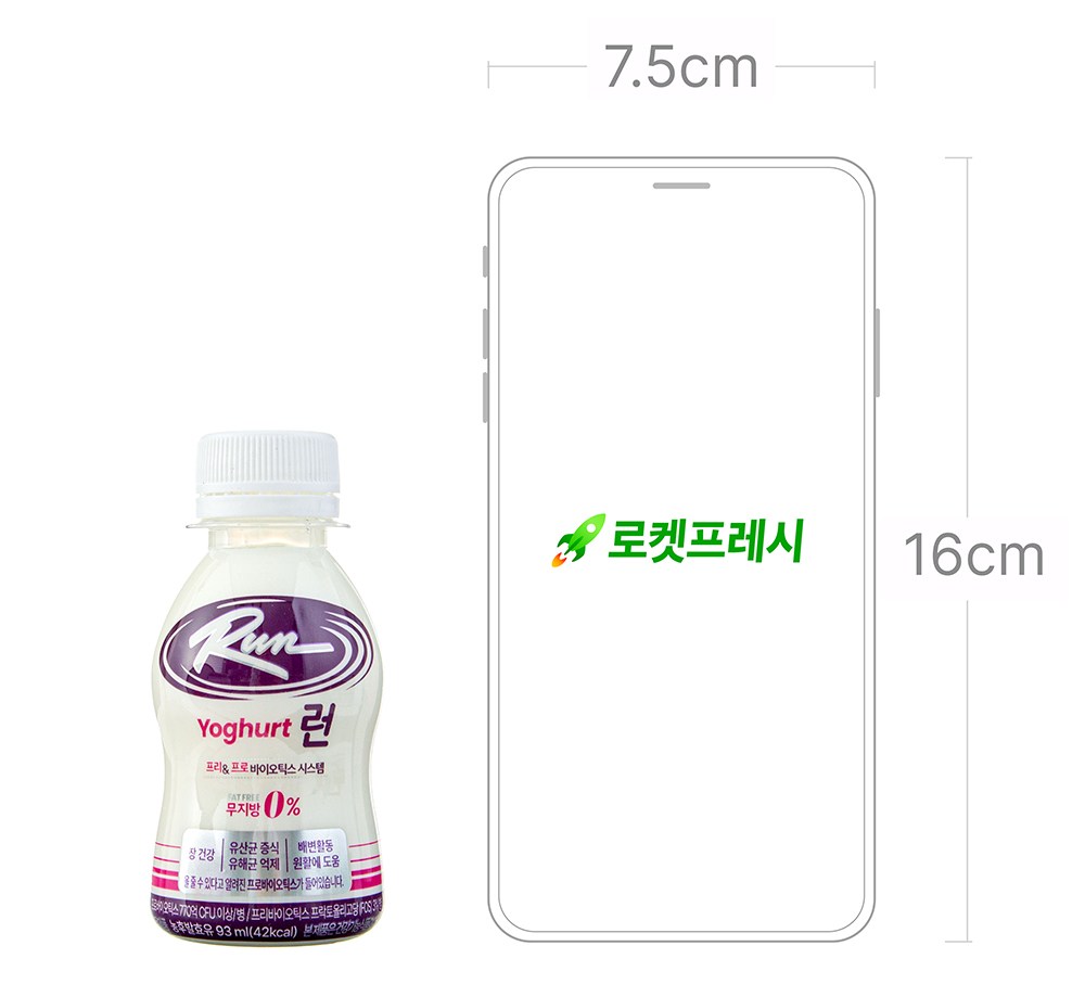 Sinang Village Mini Reon Yogureuteu , 93 ml, 10 Pack , 1 Pack (신앙촌 미니 런 요구르트, 93ml, 10개입, 1개)