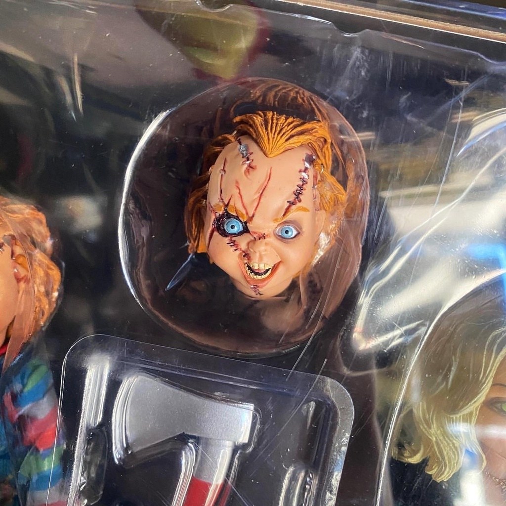 NECA 恰吉與蒂芬妮2入組5.5吋可動人偶, Chucky + Tiffany 多色, 1組- 人形關節娃娃| 酷澎, image size:1024x1024