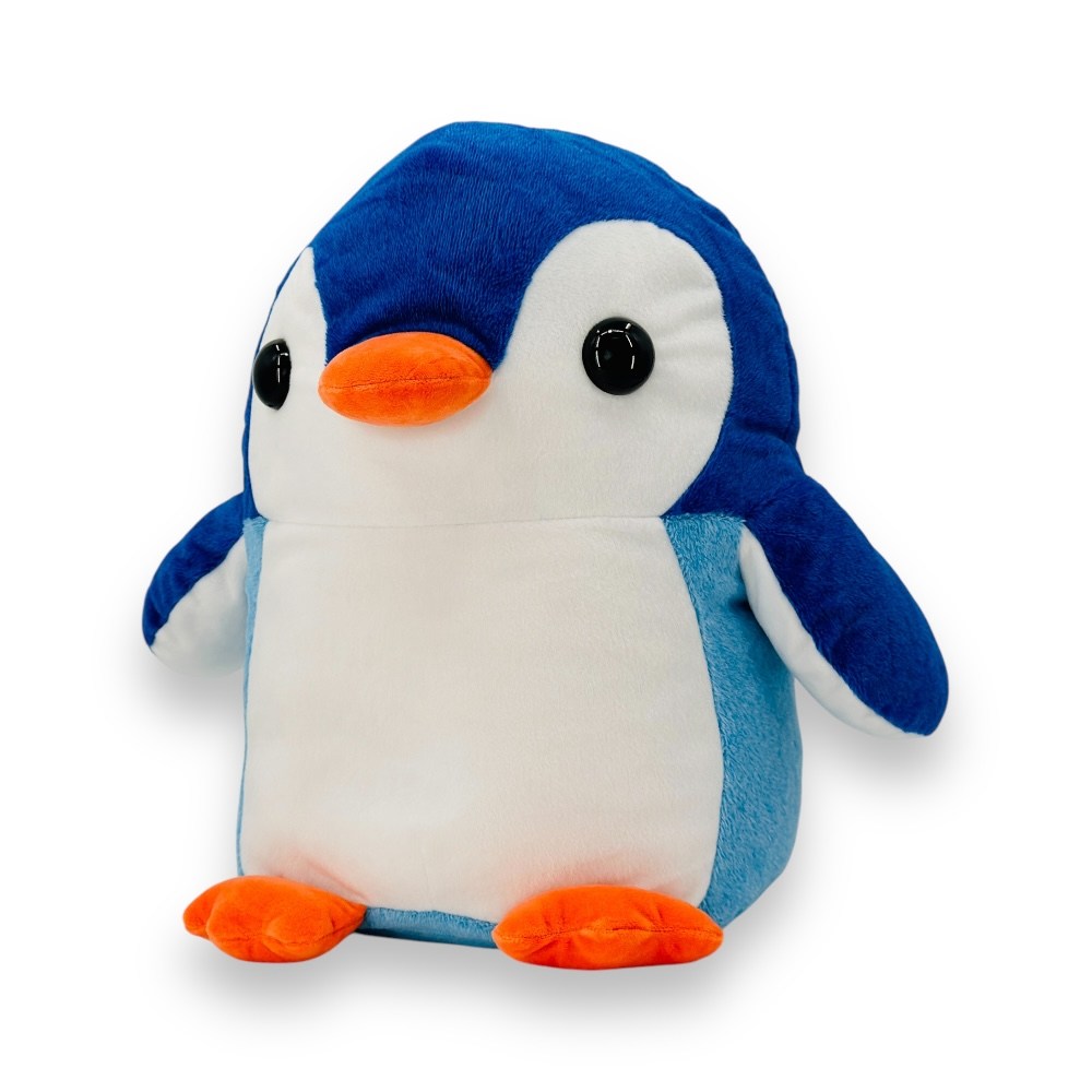 AllBeMine 歐比邁企鵝玩偶填充玩具絨毛聚酯纖維填充, 10吋, 雙色, 1個- 安撫娃娃| 酷澎, image size:1000x1000