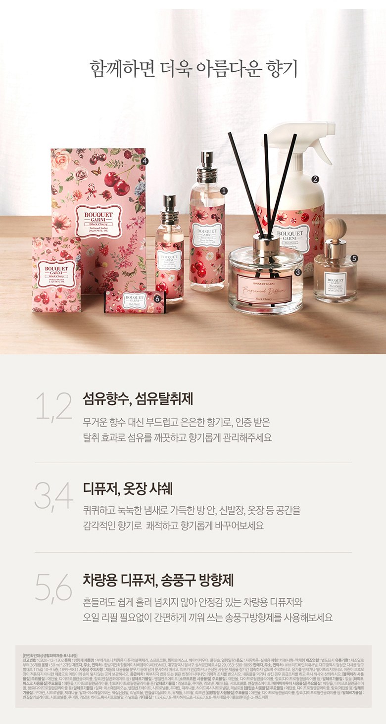 Bukereuni Peuregeureonseudeu Charyangyong Dipyujeo 50 ml, Soft Cotton , 2 Pack (부케가르니 프레그런스드 차량용 디퓨저 50ml, 소프트코튼, 2개)