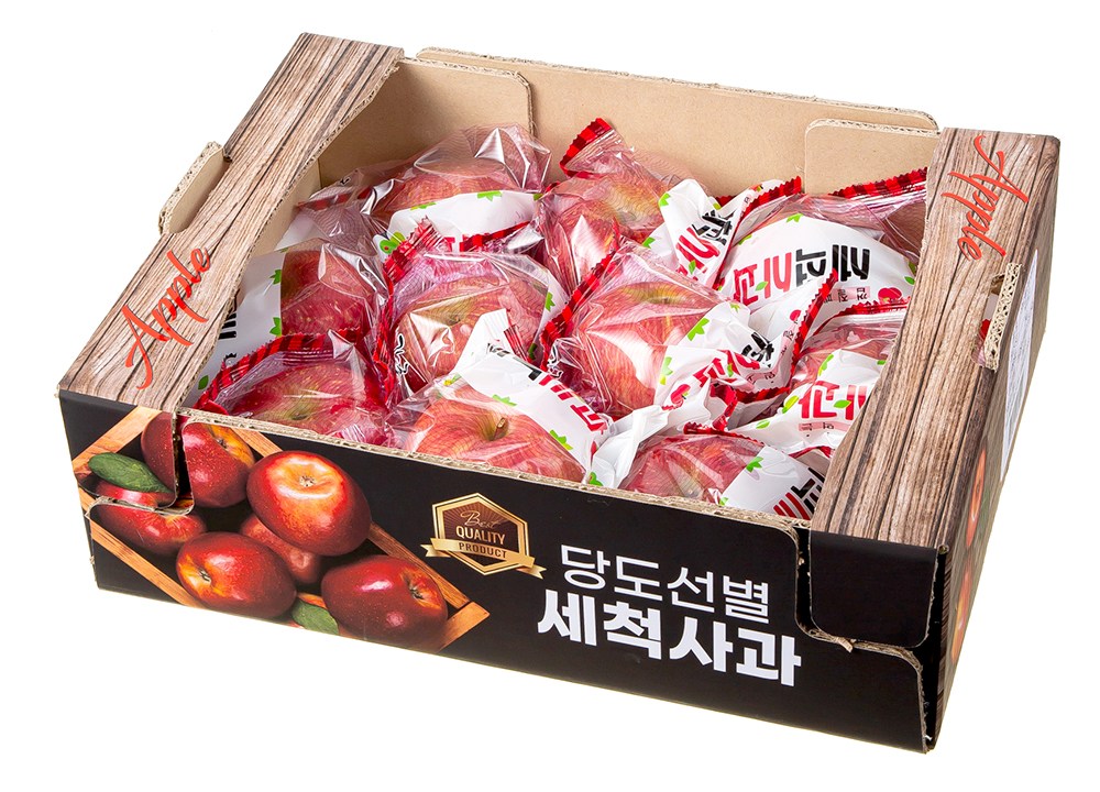 Jok Domestic Sweetness Seonbyeol Andong Washed Apple , 2 kg( So ), 1 Pack (가족 국내산 당도선별 안동 세척사과, 2kg(소과), 1개)