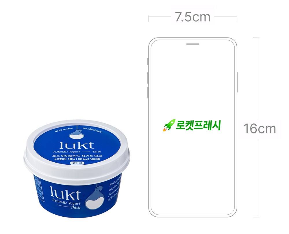 Rukteu Aseulrandik Yogurt Ttikeu 100 g + Heoni Stick 15 g + Geuraenolra Keulreoseuteo 25 g, 140 g, 1 Set (룩트 아이슬란딕 요거트 띠크 100g + 허니스틱 15g + 그래놀라 클러스터 25g, 140g, 1세트)