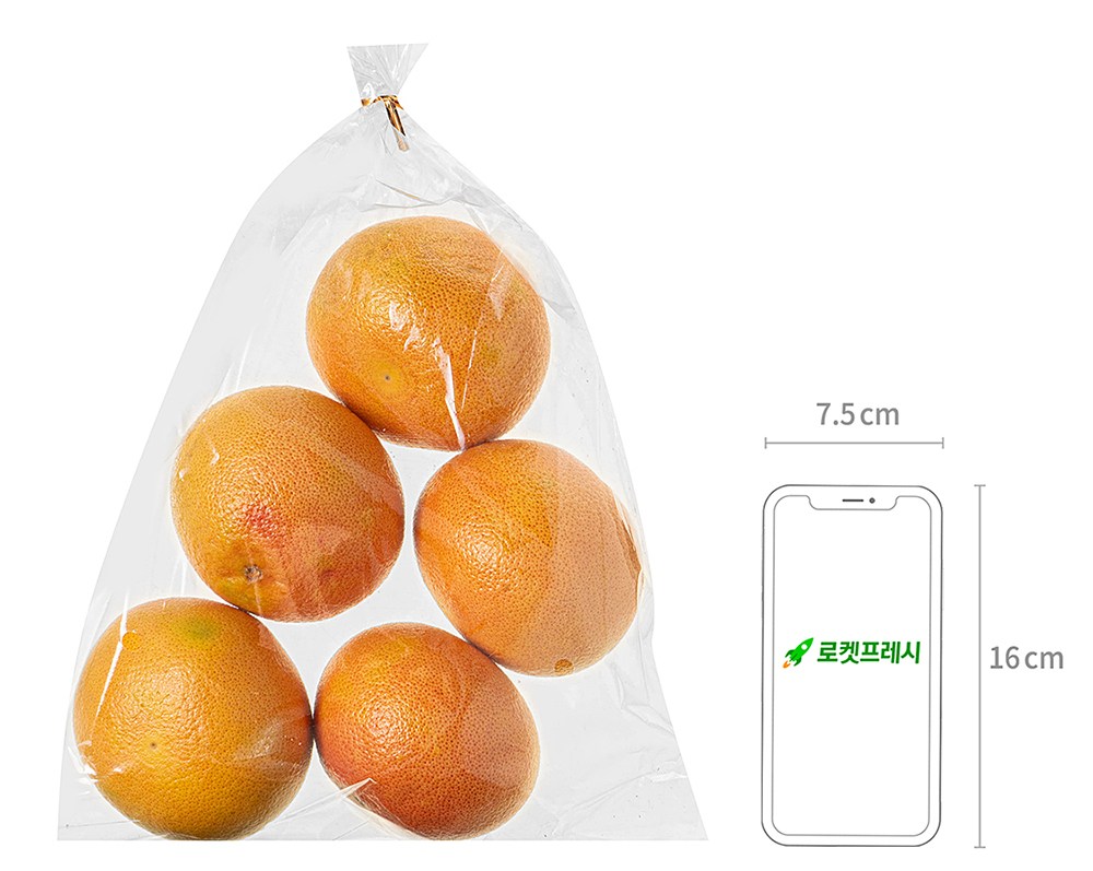 GuamPick Seurael Jamong , 1.5 kg, 1 Bag (곰곰 이스라엘 자몽, 1.5kg, 1봉)