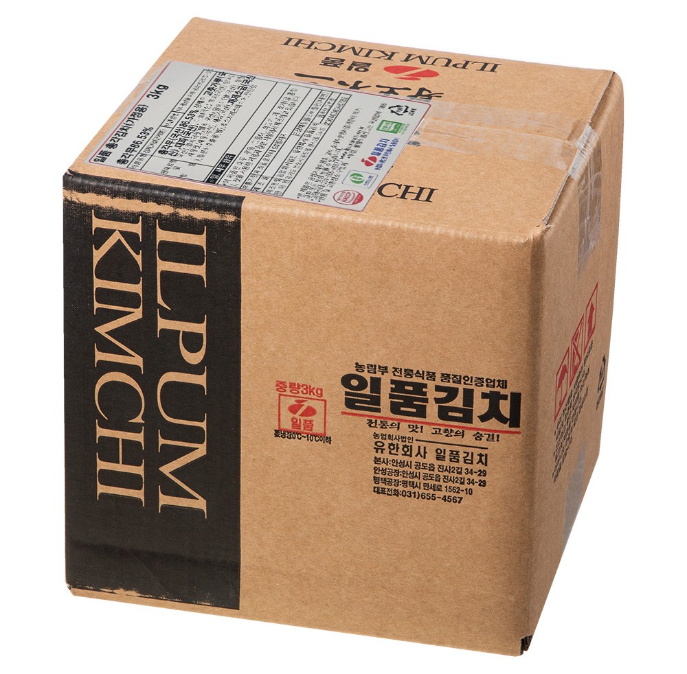 Pum Kimchi Chonggak Kimchi , 3 kg, 1 Pack (일품김치 총각김치, 3kg, 1개)