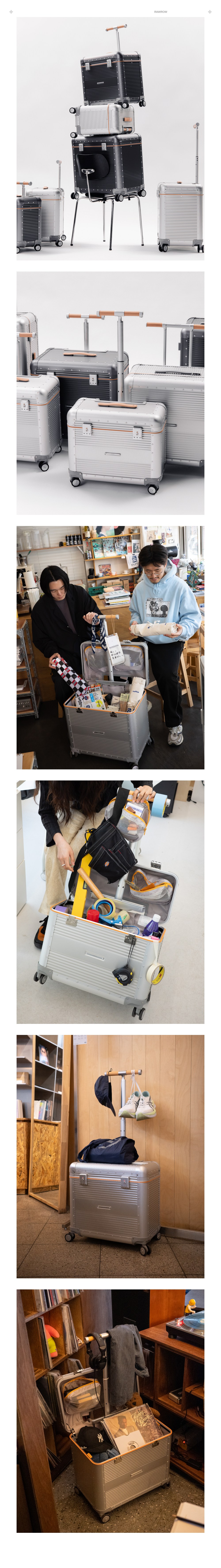 Rawrow R TRUNK ALU CONVERTIBLE 行李箱44L (17吋) - 行李箱| 酷澎