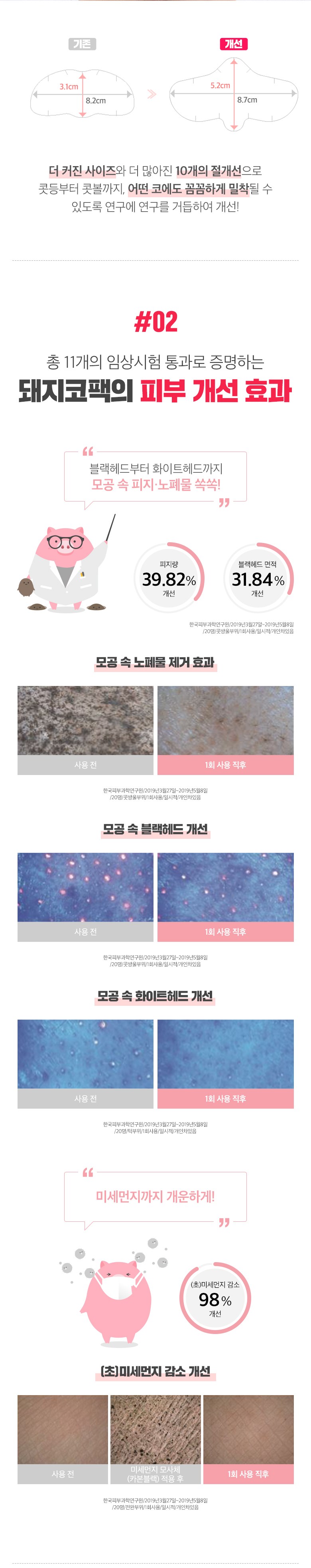 Mi Pack Tori 3 Dan Pork Ko Pack , 3 Pack Pack , 1 Pack (미팩토리 3단 돼지코팩, 3개입, 1개)