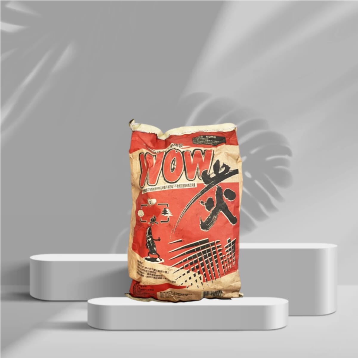 WOW 木炭3kg 火候穩定不易爆裂, 1袋- 露營廚房用品| 酷澎