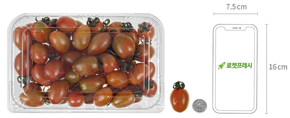 GuamPick Seutebia Daechu Cherry Tomato Cheong Grape Scent , 1 kg, 1 Pack (곰곰 스테비아 대추방울토마토 청포도향, 1kg, 1개)