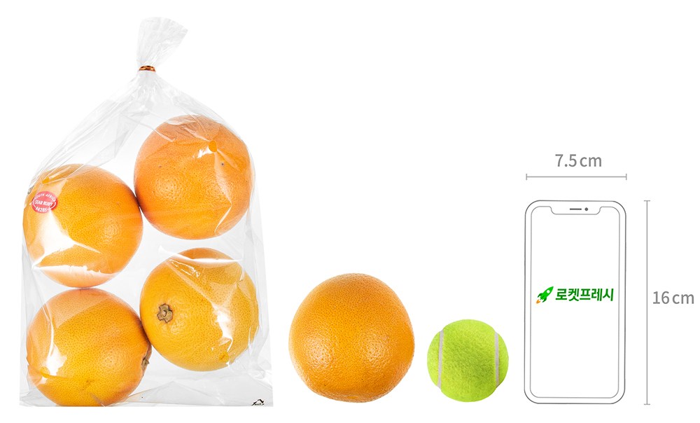 GuamPick American Jamong , 1 kg, 1 Pack (곰곰 미국산 자몽, 1kg, 1개)