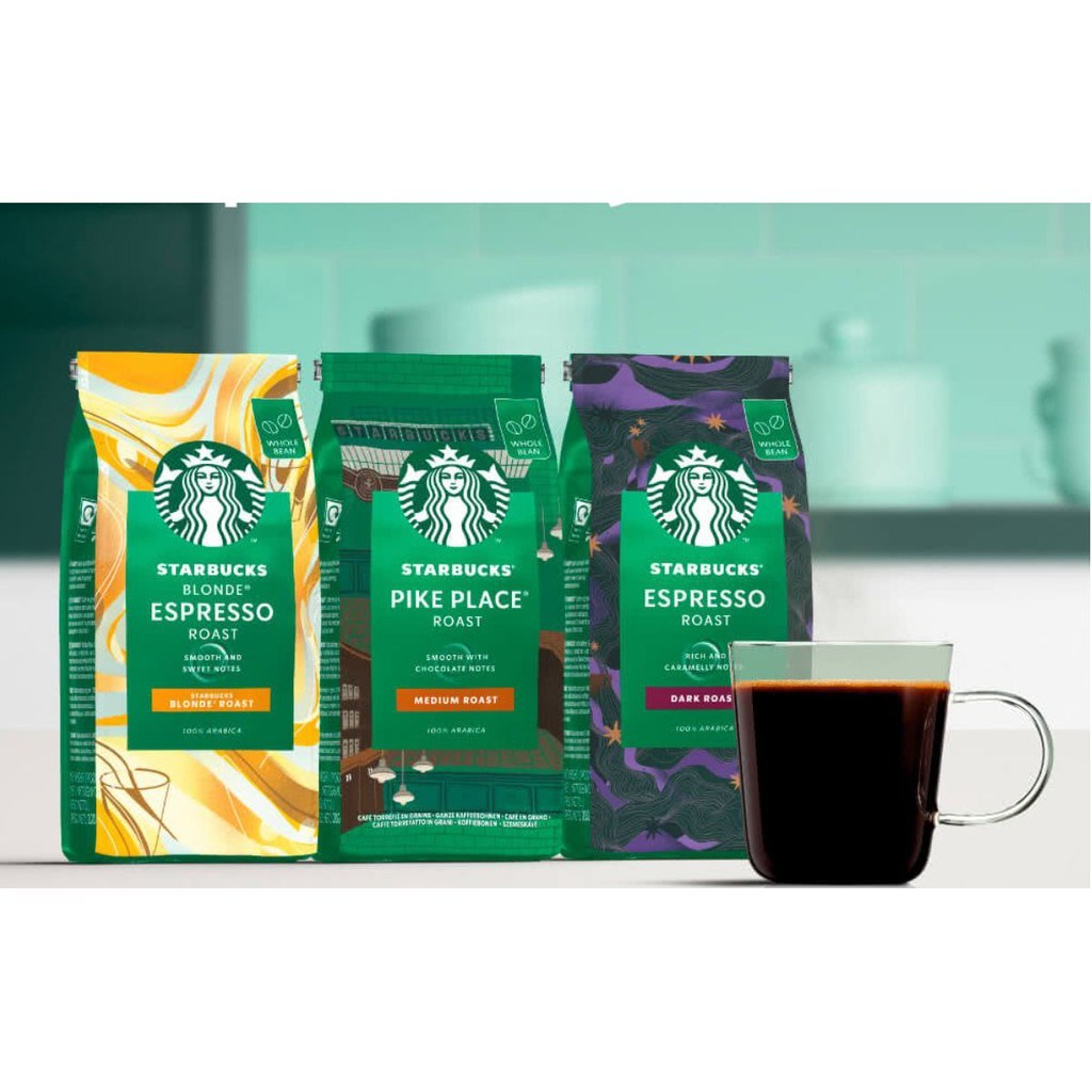 STARBUCKS 星巴克黃金烘焙咖啡豆, 未研磨, 200g, 1包- 生豆| 酷澎