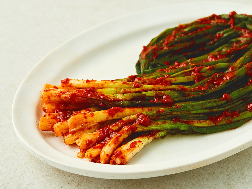 Ul Silbipa Kimchi , 300 g, 1 Pack (한울 실비파김치, 300g, 1개)