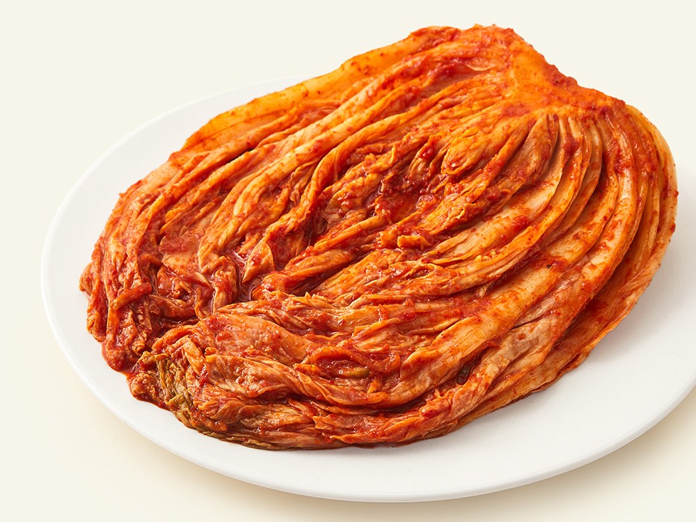 CJ CheilJedang Jeonrasik Haenam Jae Packets Gi Pear Chu Kimchi , 2 kg, 1 Pack (CJ제일제당 전라도식 해남재 포기 배추김치, 2kg, 1개)