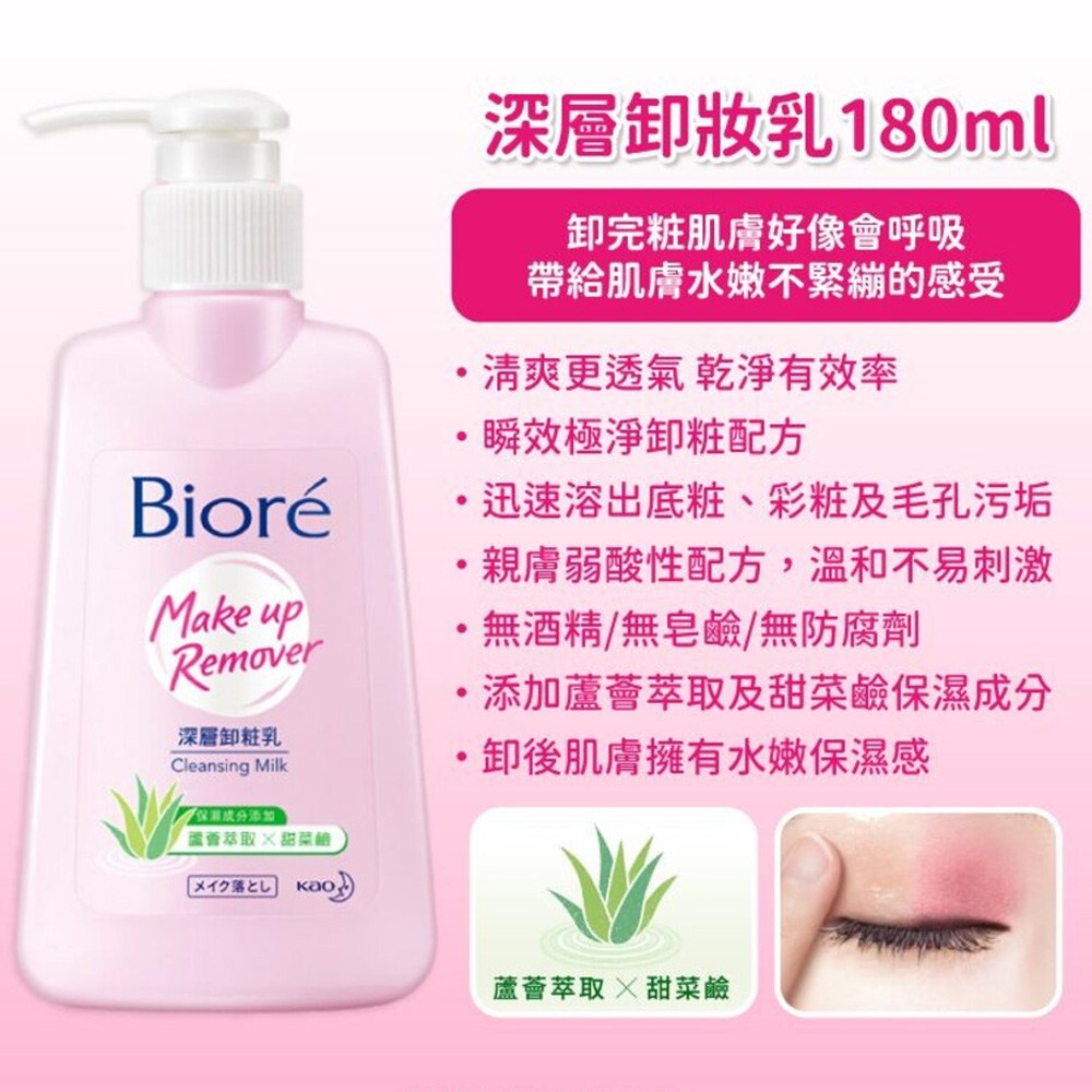 Biore 蜜妮深層卸妝乳評價：卸得快又不緊繃，適合天天用嗎？ (5/6)