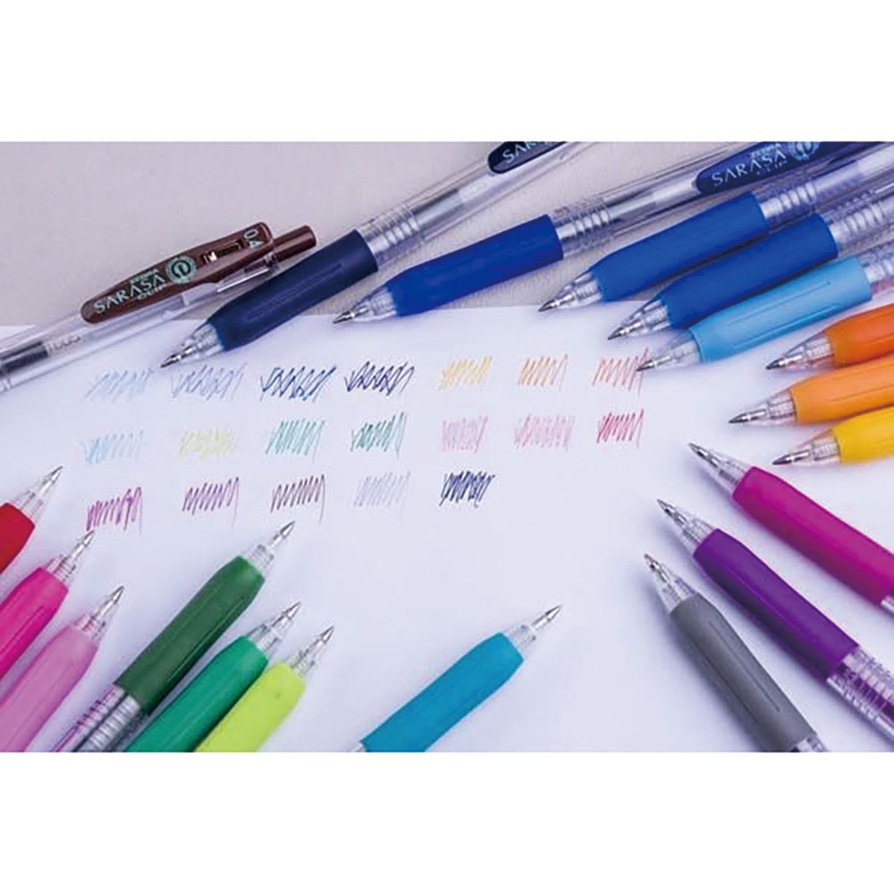 ZEBRA 斑馬牌SARASA CLIP 環保鋼珠筆JJS15-LB 0.4mm 10支, 淺藍色, 3盒- 原子筆| 酷澎