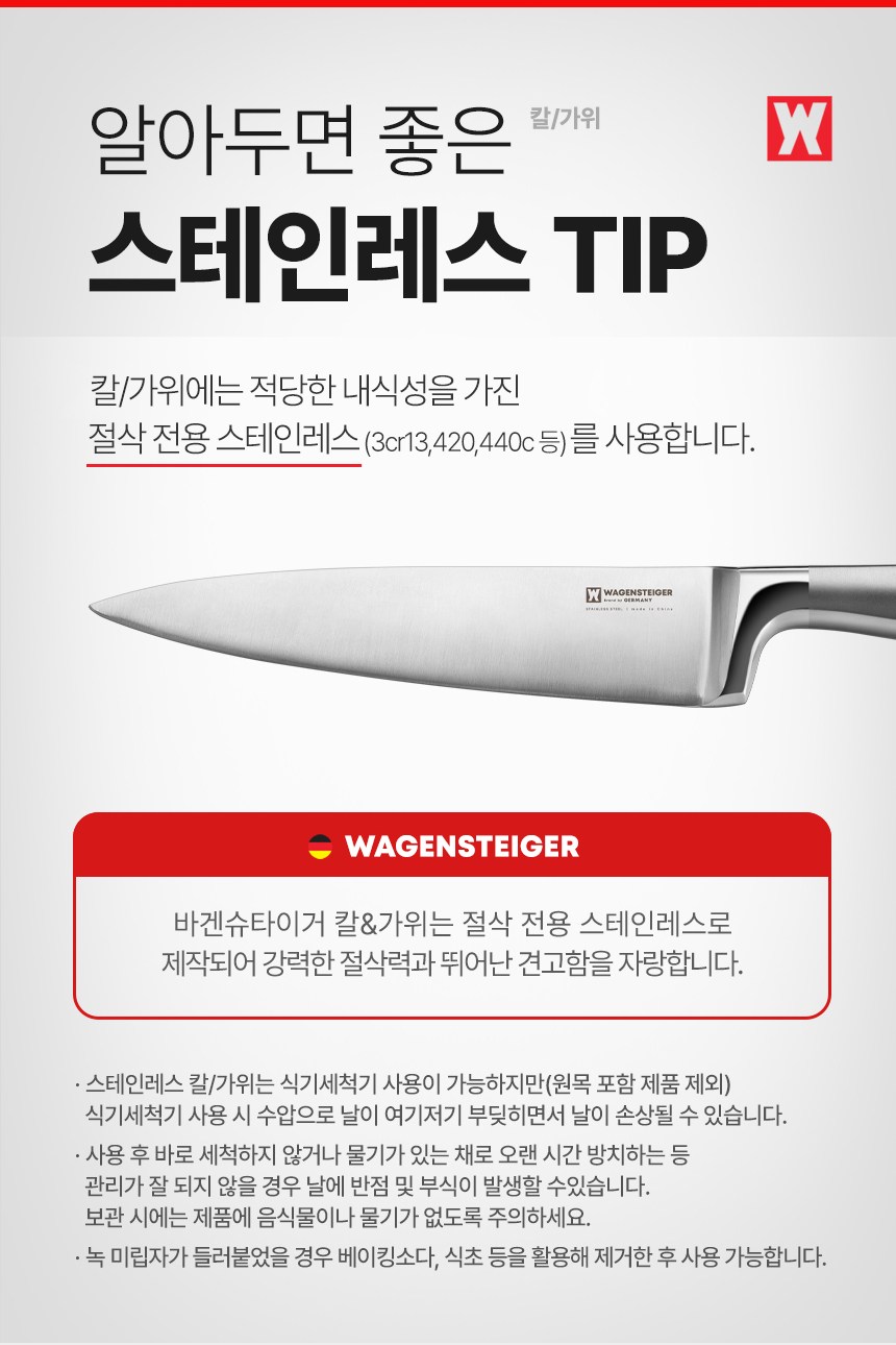 Bagensyutageo Syumiteu Ol Stainless Napeu Sanku , 1 Pack (바겐슈타이거 슈미트 올스텐 나이프 산도쿠, 1개)