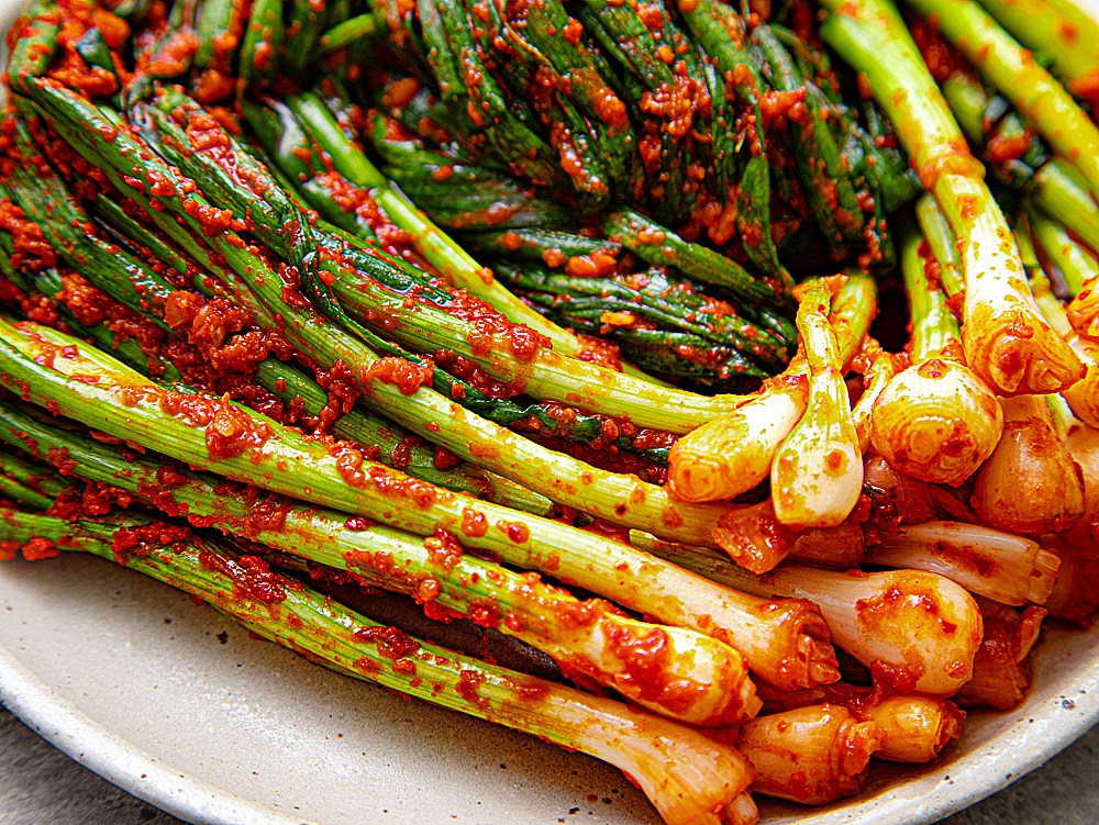 Seonnongwon Silbipa Kimchi , 400 g, 1 Pack (선농원 실비파김치, 400g, 1개)